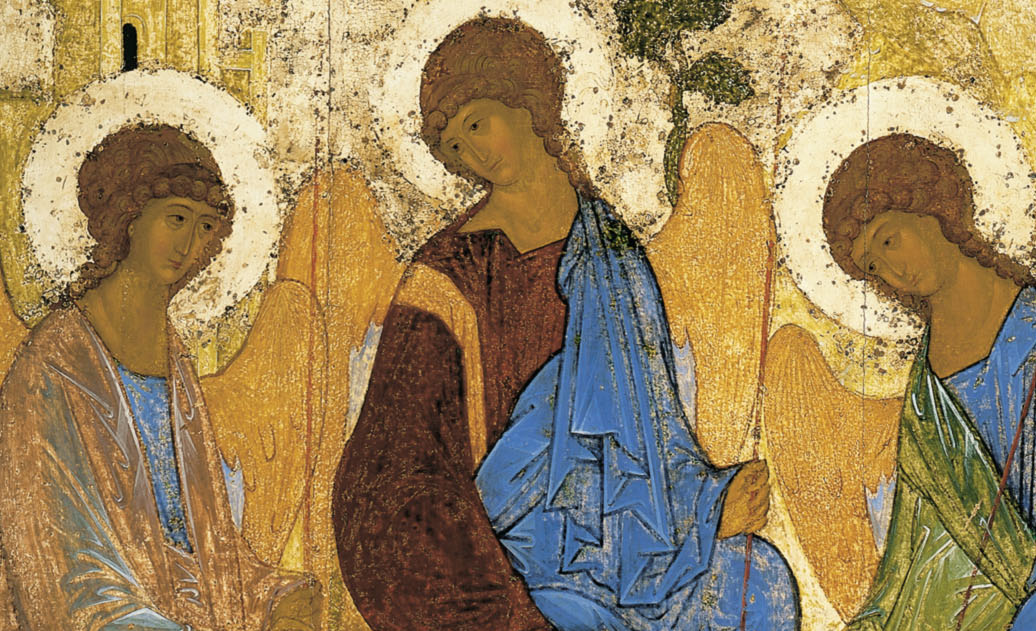 Rublev's Trinity, six hundred years later